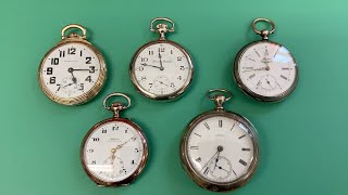 Setting and Winding Pocket Watches [upl. by Synned]