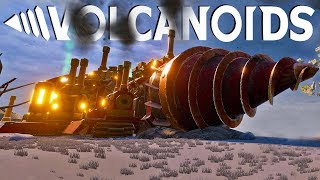 Building Giant Drill Machines To Survive Underground in a Volcanic World  Volcanoids Gameplay Pt 1 [upl. by Claybourne]