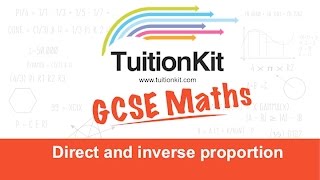Direct and Inverse Proportion [upl. by Banks]