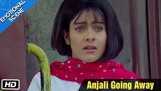 Anjali Going Away  Emotional Scene  Kuch Kuch Hota Hai  Shahrukh Khan Kajol Rani Mukerji [upl. by Harvey363]