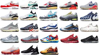 History Of Nike AIR MAX Evolution Original to Now [upl. by Sicnarf]