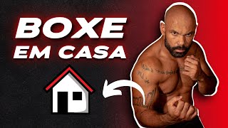 Como treinar boxe SOZINHO em CASA  Passo a passo [upl. by Cosma61]