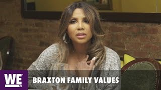 Braxton Family Values  Toni the Prude Pilgrim  WE tv [upl. by Nauqed]