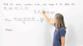 Central Tendency  Mean Median Mode Range  MathHelpcom [upl. by Pachton]