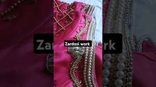 Zardosi Blouse Tutorial Embroidery Techniques amp Tips [upl. by Nytsrik]