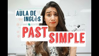 Past Simple  Aula de inglês [upl. by Grati988]