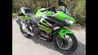 ★ 2019 KAWASAKI NINJA 400 REVIEW ★ [upl. by Atnuahsal145]