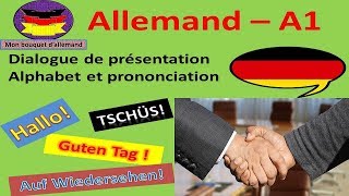 Allemand facile Guten Tag  Dialogue Niveau A1 [upl. by Kerekes]