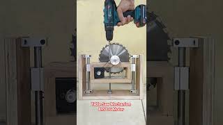 Do it yourself ‼️ Table Saw Mechanism 895 DC Motor diy mechanism machine [upl. by Artemisia]