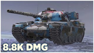 Chieftain Mk6 • 88K DMG • 5 KILLS • WoT Blitz [upl. by Cas]