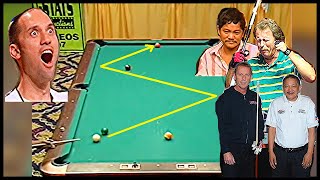 The EFREN REYES shot that changed POOL HISTORY  Epic Z shot [upl. by Kcirederf]