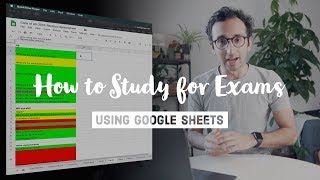 How to Study for Exams with Google Sheets [upl. by Bevash609]