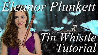 ELEANOR PLUNKETT  Easy Tin Whistle Tutorial  TABSNOTES [upl. by Bluhm]