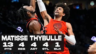 MATISSE THYBULLE DROPS 13PTS vs RAPTORS FULL HIGHLIGHTS [upl. by Htaek]