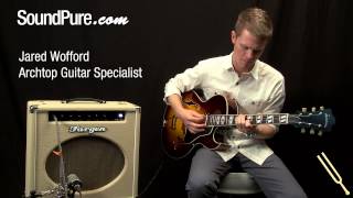 Eastman AR371CE Sunburst Archtop Guitar Demo [upl. by Eatnoid]