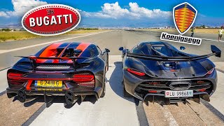 Bugatti Chiron vs Other Supercars [upl. by Cenac]