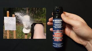 Pepper Enforcement Foam Pepper Spray  Tested and Reviewed [upl. by Yerag]