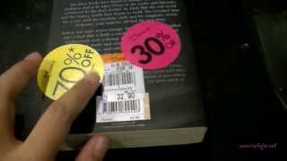 Tutorial How to remove pesky price stickers from books [upl. by Jorge]