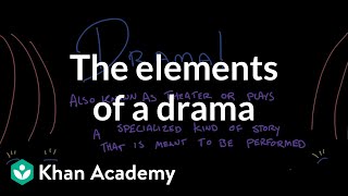 The elements of a drama  Reading  Khan Academy [upl. by Nesta973]