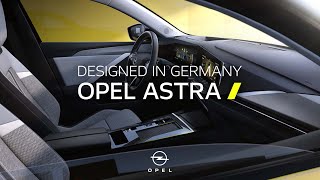 New Opel Astra Designed in Germany [upl. by Joshia]