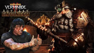 OUTCAST ENGINEER is SUPER STRONG  Warhammer Vermintide 2 [upl. by Ineslta]