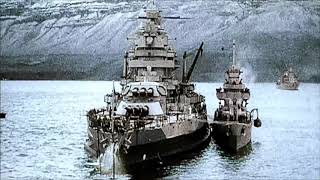 Anchors Aweigh US NAVY WW2 Footage [upl. by Alexandros]