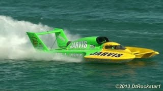 Hydroplane Racing APBA Gold Cup Detroit Highlights [upl. by Aikaz]