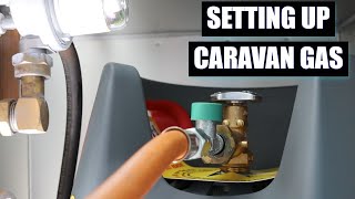 Caravan Gas Setup  Caravanning tips for beginners [upl. by Yrotciv76]