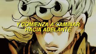 Coda  Fighting gold JJBA opening 8 Traducida al español [upl. by Nealah177]