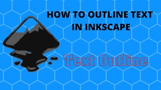 How to Outline Text in Inkscape [upl. by Macleod]