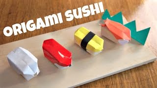 DIY Origami Sushi [upl. by Maxa]