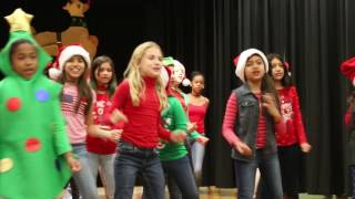 Rocking Around the Christmas Tree  Treasure Island Elementary  Christmas Show 2016 [upl. by Bolten]