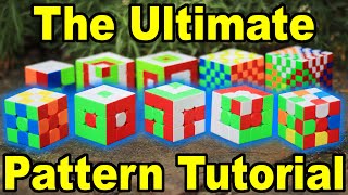 How To 5 BEST Patterns on the 3x3 and Big Cubes [upl. by Oilasor526]