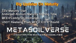 New Updates on Maturity and MFEV Coin Listing [upl. by Gievlos]