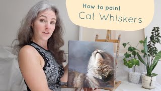 How to Paint Cat Whiskers [upl. by Aanas859]