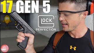 Glock 17 Gen 5 Review SECOND Most Popular Glock Model [upl. by Etnovahs]