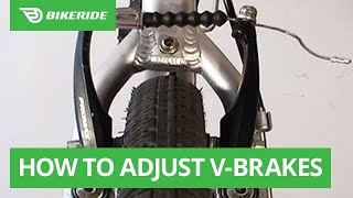 How to Adjust VBrakes [upl. by Annerahs919]