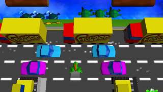 Frogger Windows 1997 Walkthrough [upl. by Thamos]