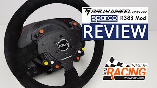 Thrustmaster Rally Wheel Addon Sparco R383 Mod Review [upl. by Ainessey646]