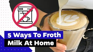 How To Froth Milk At Home Best Milk Frothers Review [upl. by Diarmit]