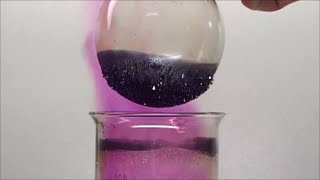 Chemistry experiment 47  Sublimation of Iodine [upl. by Airel]