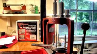 HORNADY AP PRIMER POCKET SWAGE TOOL REVIEW LNL AP PRESS [upl. by Maiocco199]