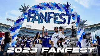 LA Dodgers 2023 FanFest [upl. by Dilaw898]