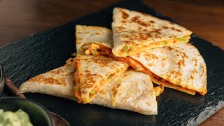 How To Make Old Bay Shrimp Quesadillas  Rach Cooks At Home [upl. by Brook]