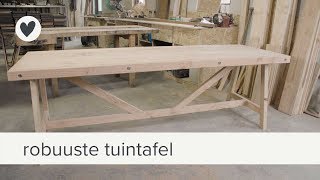 tuintafel  diy  vtwonen [upl. by Arst]