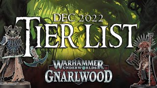 WARHAMMER UNDERWORLDS TIER LIST  DEC 2022 [upl. by Onairot963]