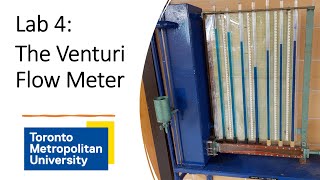 Fluid Mechanics Lab 4 The Venturi Flow Meter [upl. by Fina]