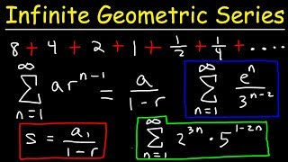 Finding The Sum of an Infinite Geometric Series [upl. by Ramhaj689]