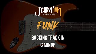 Funk Guitar Backing Track in C Minor [upl. by Aniad]