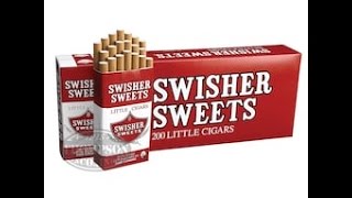 Swisher Sweets Little Cigars  Cigarillo Review [upl. by Jopa]